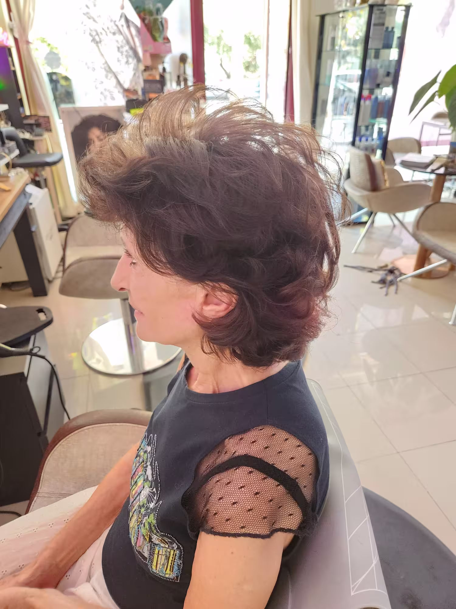 Ash blonde hair color at ZenzHair Albir