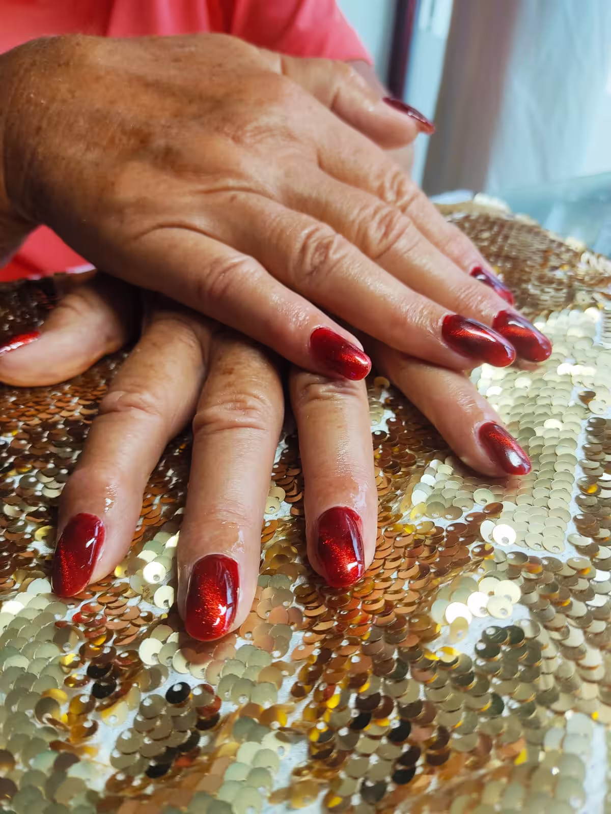 Brown hair with honey blonde balayage at ZenzHair Albir